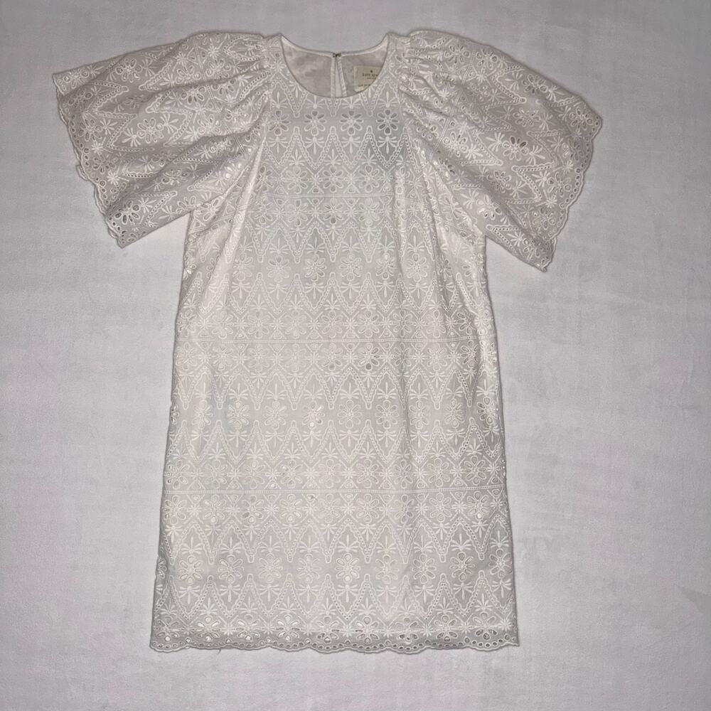 NWT Kate Spade Eyelet Spice Things Up Shift Dress